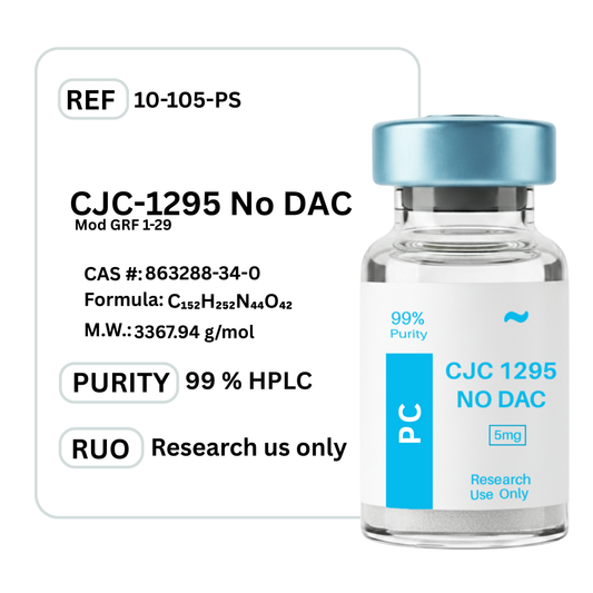 cjc-1295 with dac vs no dac ipamorelin stack CJC-1295, Ipamorelin, Tesamorelin & Sermorelin: Deep Dive on the Best GH Peptides CJC-1295 No DAC 10mg +